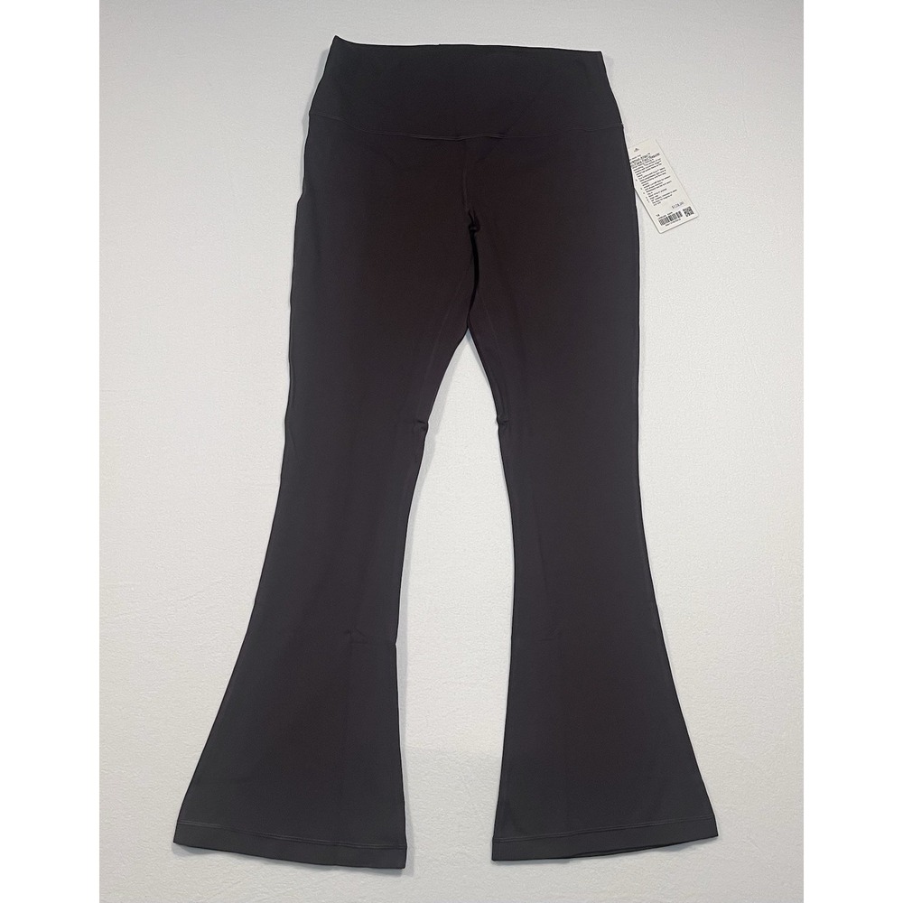 Lululemon Align Mini Flare Pant Regular Nulu Size 14 Brown NWT Yoga Pants